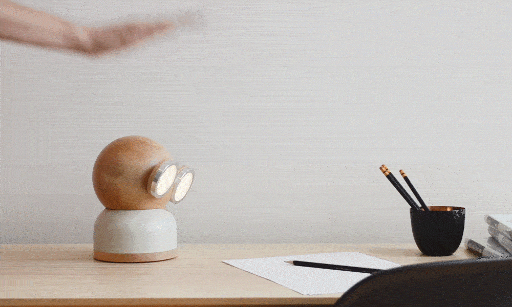 GoggleLamp Mr Watt | Tafellamp Hout