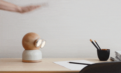 GoggleLamp Mr Watt | Tafellamp Hout