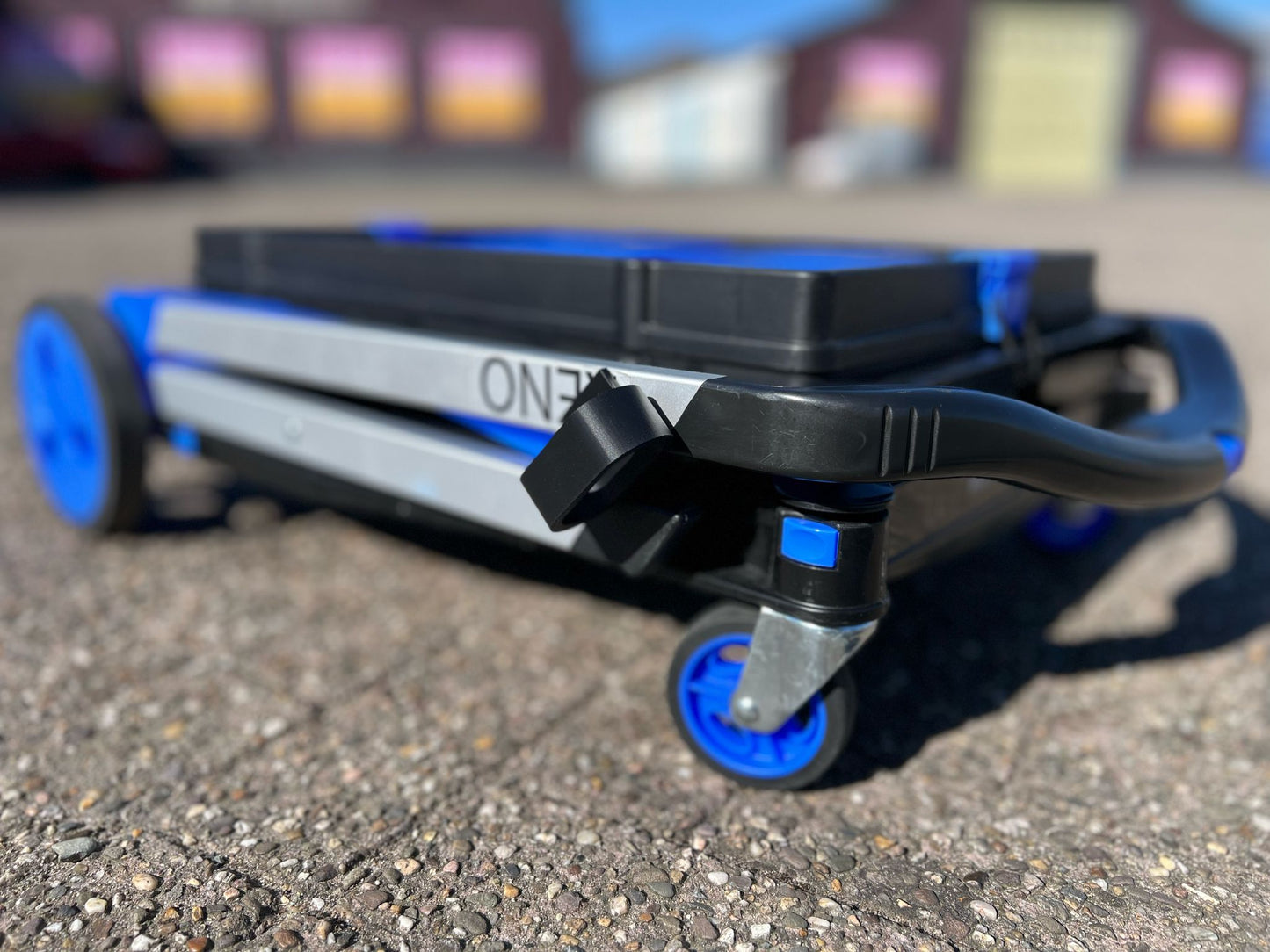 Zelfscan houder voor de KENO Opvouwbare winkelwagen