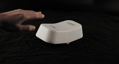 ON-OFF Lamp Geel